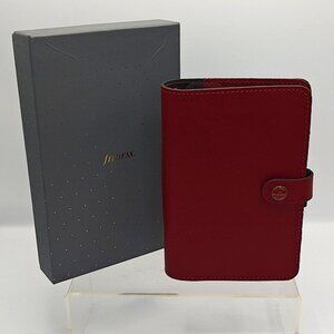 Filofax The Original Personal Leather Organizer in Pillarbox Red